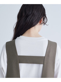 【congés payés】｜2BUY10%OFF・3BUY20%OFF｜Vネックオーバーオール 詳細画像 ネイビー 9