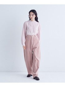 【congés payés】｜2BUY10%OFF・3BUY20%OFF｜【11月お気に入り登録ブランド内1位】【FAVE】コーデュロイパンツ 詳細画像 ブルーグリーン 15