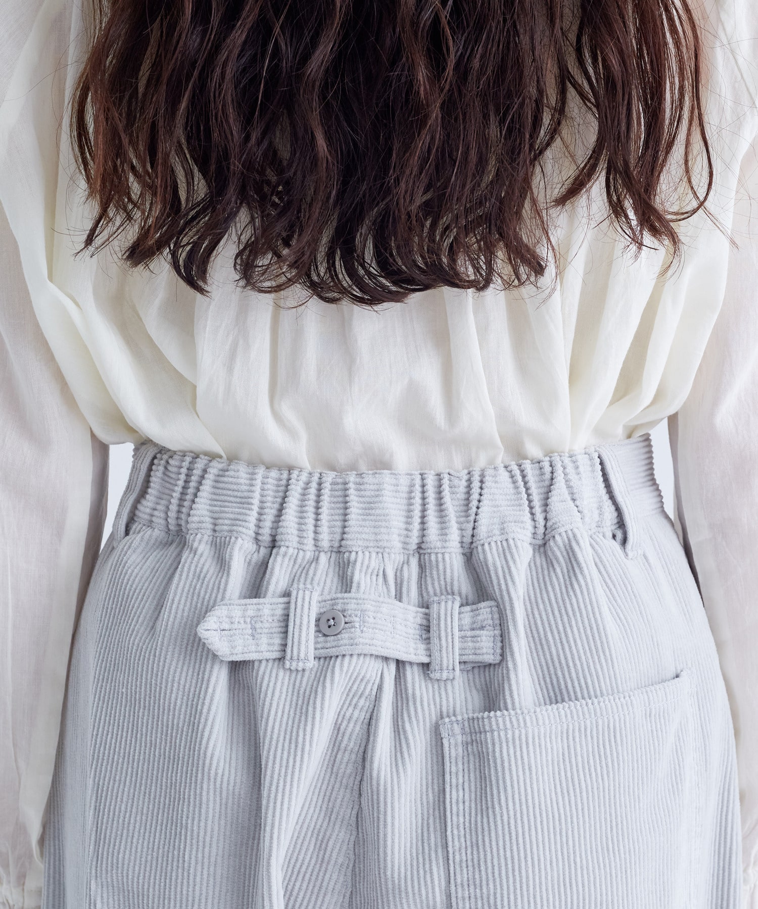 【congés payés】｜2BUY10%OFF・3BUY20%OFF｜【11月お気に入り登録ブランド内1位】【FAVE】コーデュロイパンツ 詳細画像 ブルーグリーン 10