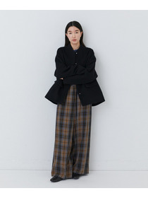 【congés payés】｜2BUY10%OFF・3BUY20%OFF｜【11月ベストセラーブランド内2位】【11月お気に入り登録ブランド内4位】コットンネルイージーパンツ 詳細画像 チェック 18