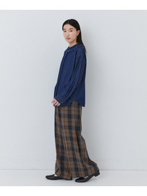 【congés payés】｜2BUY10%OFF・3BUY20%OFF｜【11月ベストセラーブランド内2位】【11月お気に入り登録ブランド内4位】コットンネルイージーパンツ 詳細画像 チェック 20