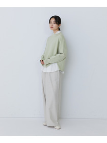 【congés payés】｜2BUY10%OFF・3BUY20%OFF｜【11月ベストセラーブランド内2位】【11月お気に入り登録ブランド内4位】コットンネルイージーパンツ 詳細画像 チェック 32