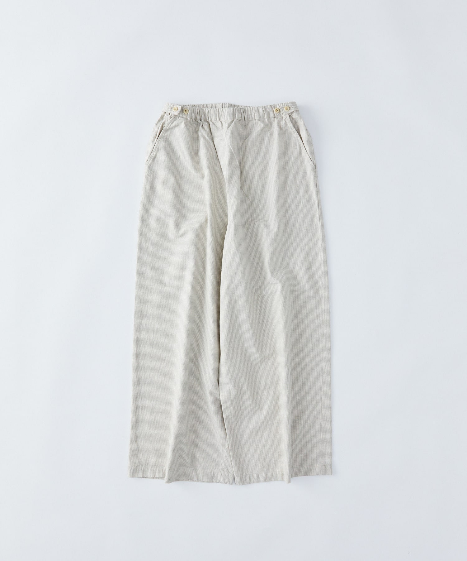 【congés payés】｜2BUY10%OFF・3BUY20%OFF｜【11月ベストセラーブランド内2位】【11月お気に入り登録ブランド内4位】コットンネルイージーパンツ 詳細画像 ベージュ系その他 1