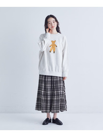 【congés payés】｜2BUY10%OFF・3BUY20%OFF｜モールチェックスカート 詳細画像 ブラック系その他 18