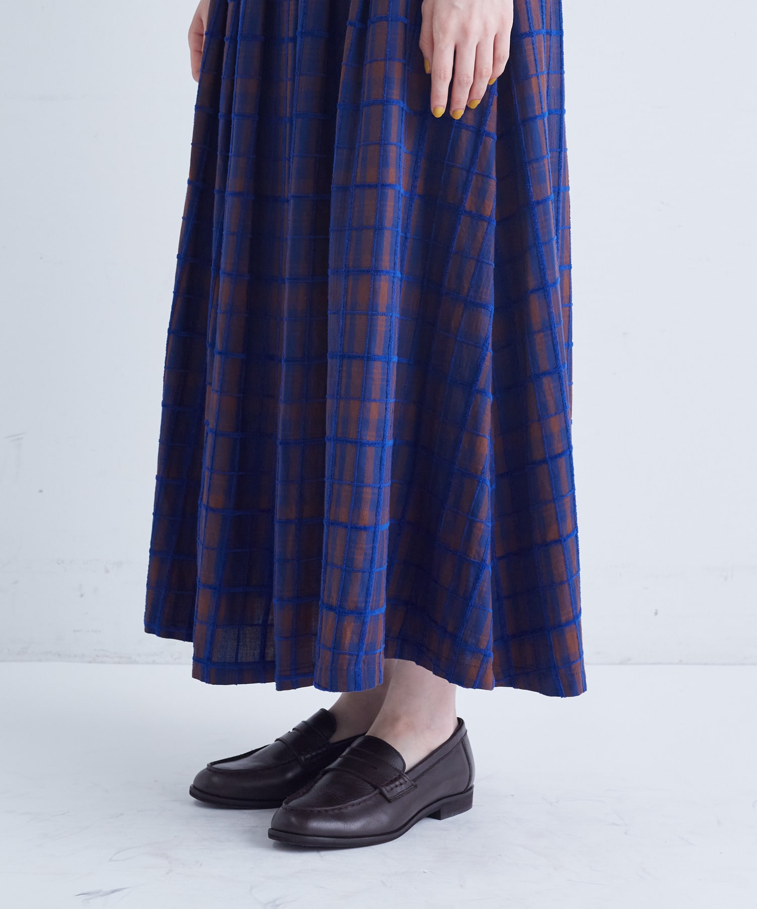 モールチェックスカート｜BIGI online store - ビギ オンライン