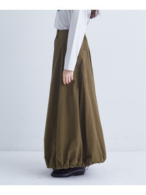 【congés payés】｜2BUY10%OFF・3BUY20%OFF｜バルーンギャザースカート 詳細画像 ブラック 7