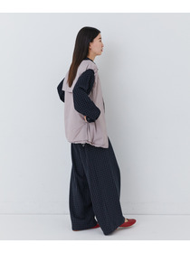 【congés payés】｜2BUY10%OFF・3BUY20%OFF｜中綿ベスト 詳細画像 ブルーグリーン 3