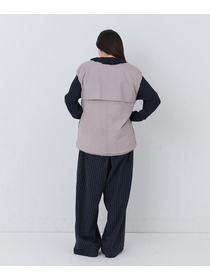 【congés payés】｜2BUY10%OFF・3BUY20%OFF｜中綿ベスト 詳細画像 ブルーグリーン 4