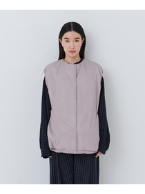 【congés payés】｜2BUY10%OFF・3BUY20%OFF｜中綿ベスト 詳細画像 ブルーグリーン 5