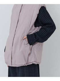 【congés payés】｜2BUY10%OFF・3BUY20%OFF｜中綿ベスト 詳細画像 ブルーグリーン 8