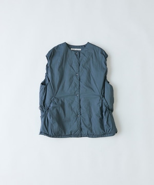 【congés payés】｜2BUY10%OFF・3BUY20%OFF｜中綿ベスト 詳細画像 ブルーグリーン 1