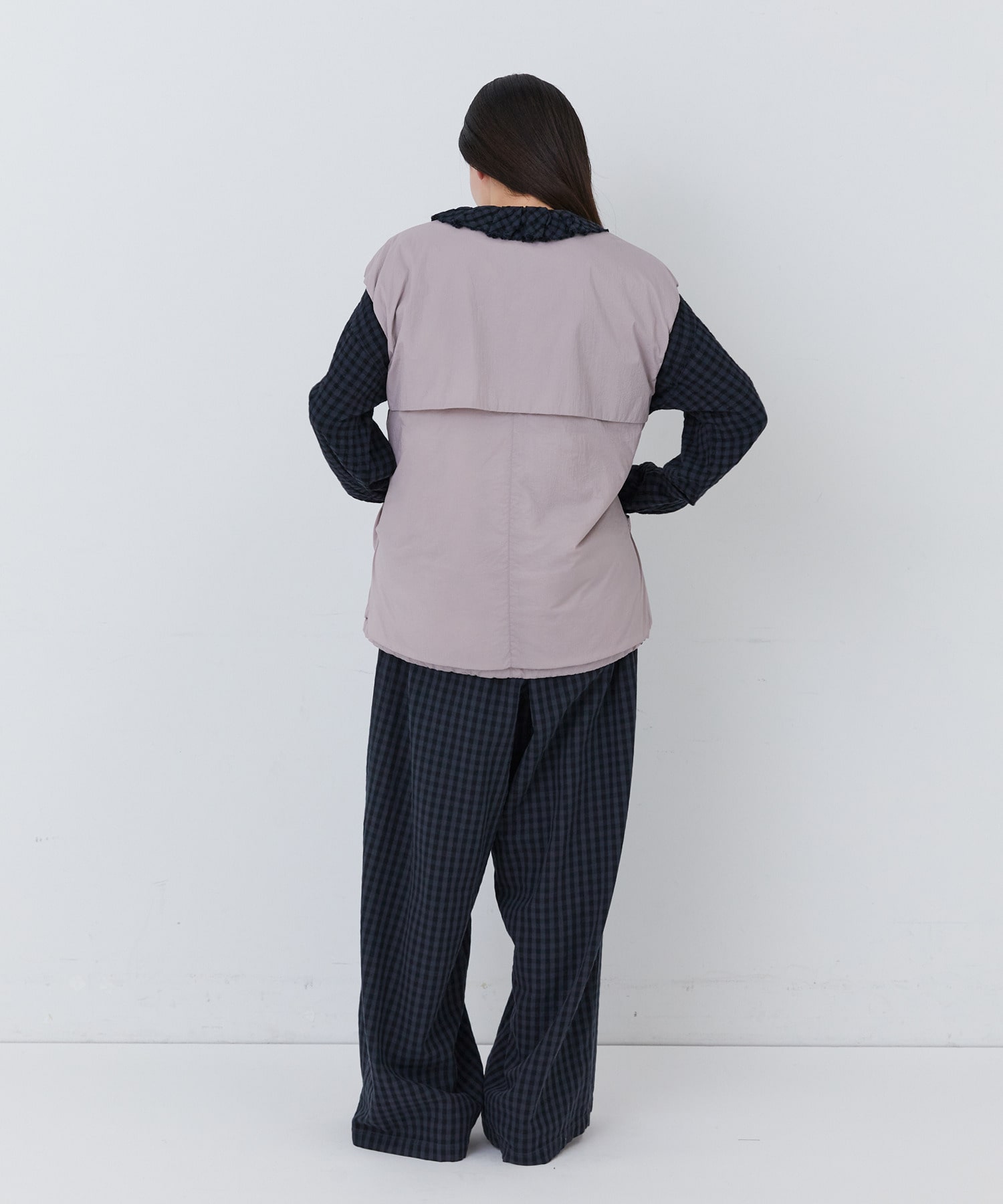 【congés payés】｜2BUY10%OFF・3BUY20%OFF｜中綿ベスト 詳細画像 ブルーグリーン 4