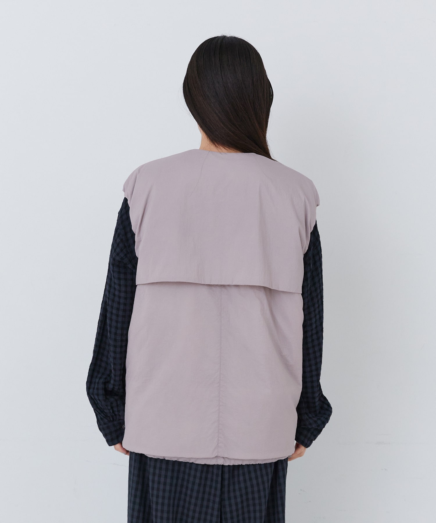 【congés payés】｜2BUY10%OFF・3BUY20%OFF｜中綿ベスト 詳細画像 ブルーグリーン 7