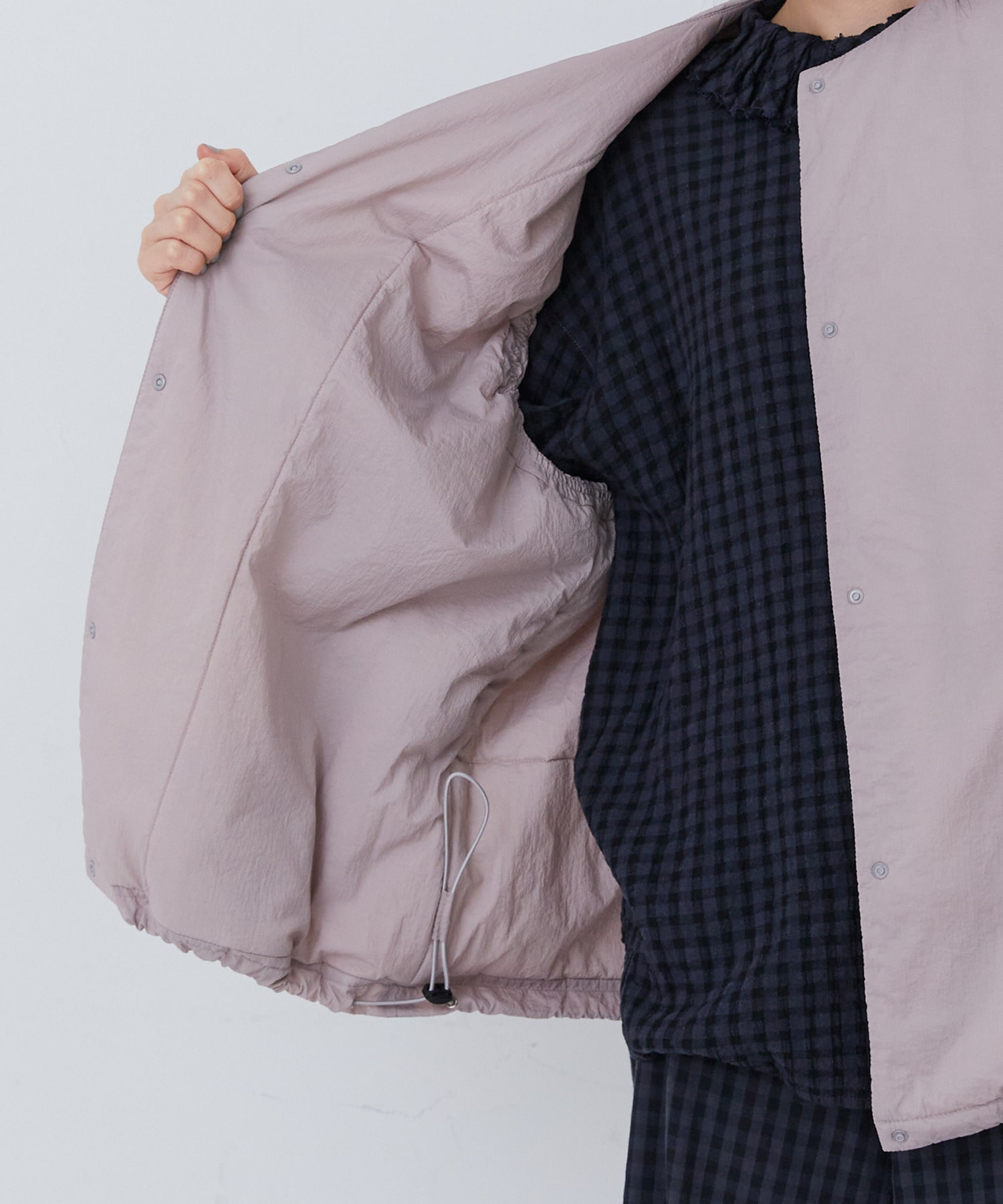 【congés payés】｜2BUY10%OFF・3BUY20%OFF｜中綿ベスト 詳細画像 ブルーグリーン 9