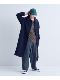 【congés payés】ichiro yamaguchi.コーデュロイキャップ 詳細画像 ネイビー 1