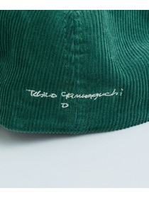 【congés payés】ichiro yamaguchi.コーデュロイキャップ 詳細画像 ネイビー 12