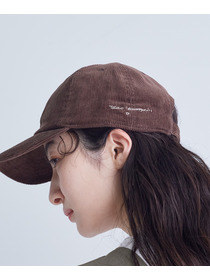 【congés payés】ichiro yamaguchi.コーデュロイキャップ 詳細画像 ネイビー 18