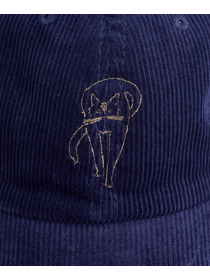 【congés payés】ichiro yamaguchi.コーデュロイキャップ 詳細画像 ネイビー 25
