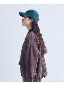 【congés payés】ichiro yamaguchi.コーデュロイキャップ 詳細画像 ネイビー 4