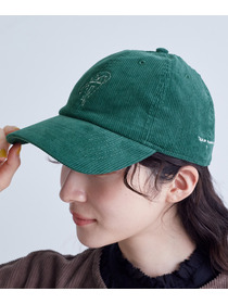 【congés payés】ichiro yamaguchi.コーデュロイキャップ 詳細画像 ネイビー 5