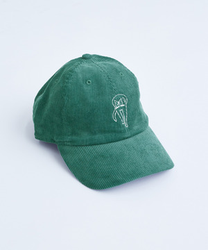 【congés payés】ichiro yamaguchi.コーデュロイキャップ 詳細画像 グリーン 1