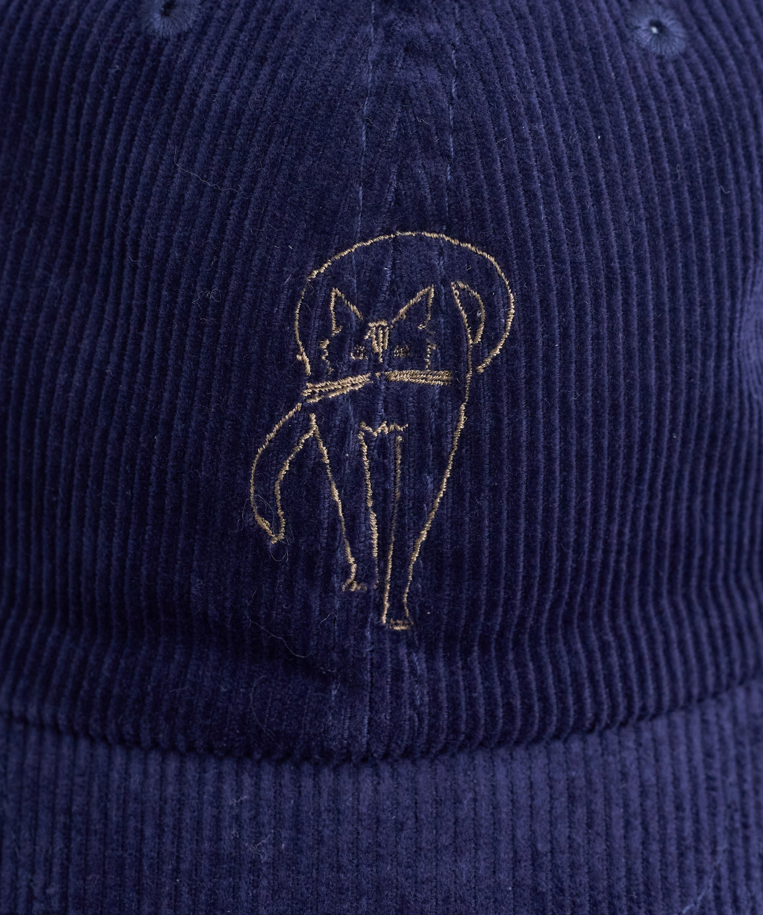 【congés payés】ichiro yamaguchi.コーデュロイキャップ 詳細画像 ネイビー 25