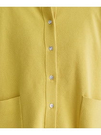 【congés payés】｜2BUY10%OFF・3BUY20%OFF｜コットンミラノリブ丸首カーディガン 詳細画像 ブラック 12