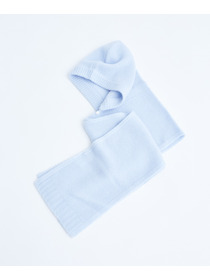 【congés payés】｜2BUY10%OFF・3BUY20%OFF｜ウール混フードマフラー 詳細画像 ブラウン 4