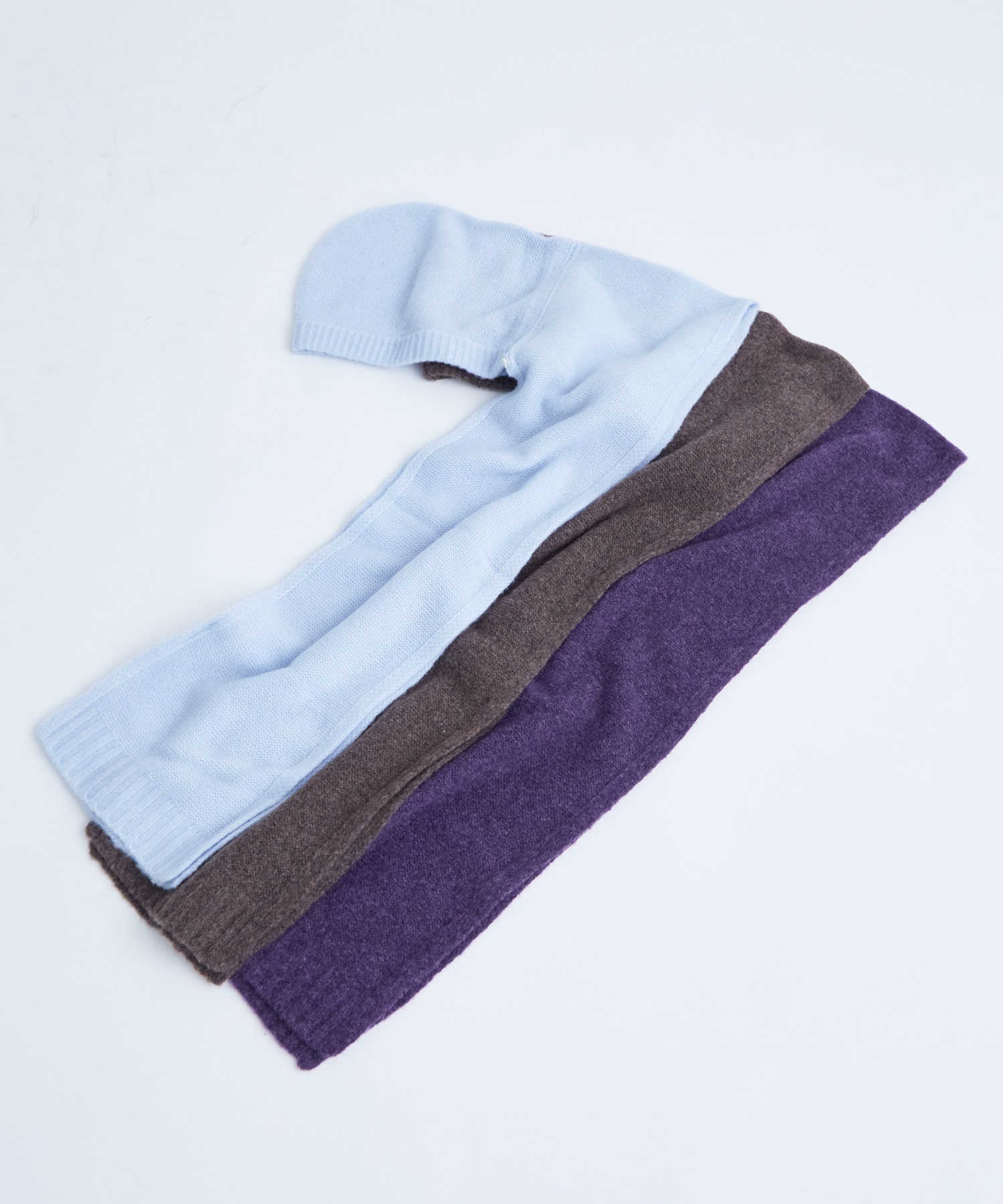 【congés payés】｜2BUY10%OFF・3BUY20%OFF｜ウール混フードマフラー 詳細画像 ブラウン 19