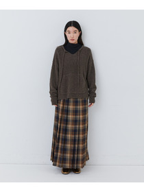 【congés payés】｜2BUY10%OFF・3BUY20%OFF｜【11月ベストセラーブランド内3位】【11月お気に入り登録ブランド内2位】ウール混プルオーバー 詳細画像 ブラウン 18