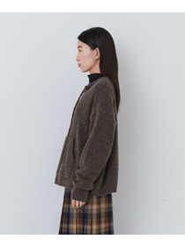 【congés payés】｜2BUY10%OFF・3BUY20%OFF｜【11月ベストセラーブランド内3位】【11月お気に入り登録ブランド内2位】ウール混プルオーバー 詳細画像 ブラウン 22