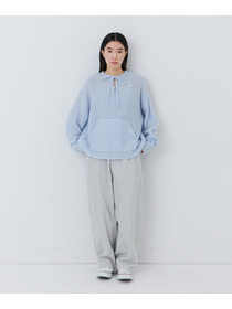 【congés payés】｜2BUY10%OFF・3BUY20%OFF｜【11月ベストセラーブランド内3位】【11月お気に入り登録ブランド内2位】ウール混プルオーバー 詳細画像 ブラウン 3