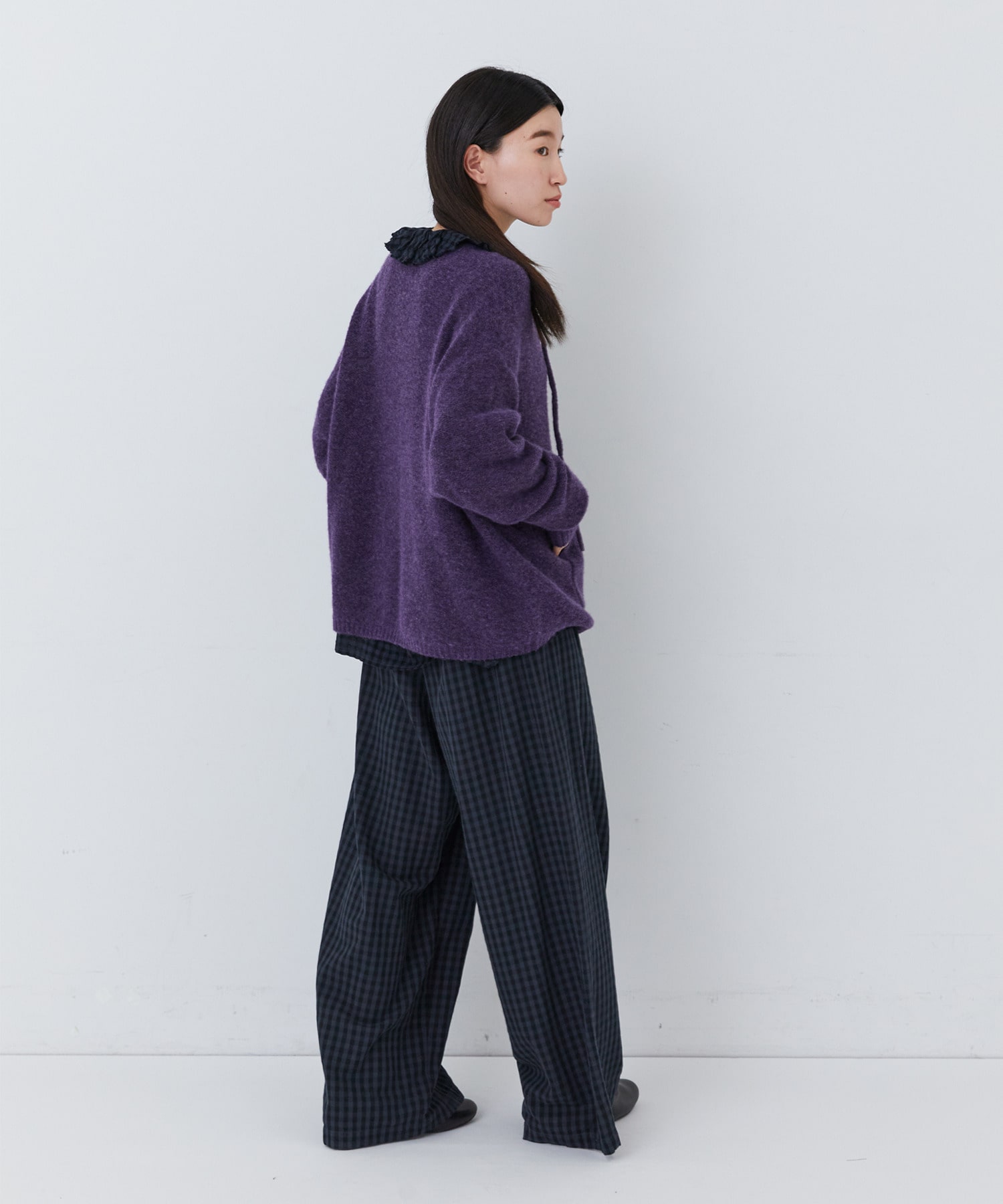 【congés payés】｜2BUY10%OFF・3BUY20%OFF｜【11月ベストセラーブランド内3位】【11月お気に入り登録ブランド内2位】ウール混プルオーバー 詳細画像 ブラウン 13