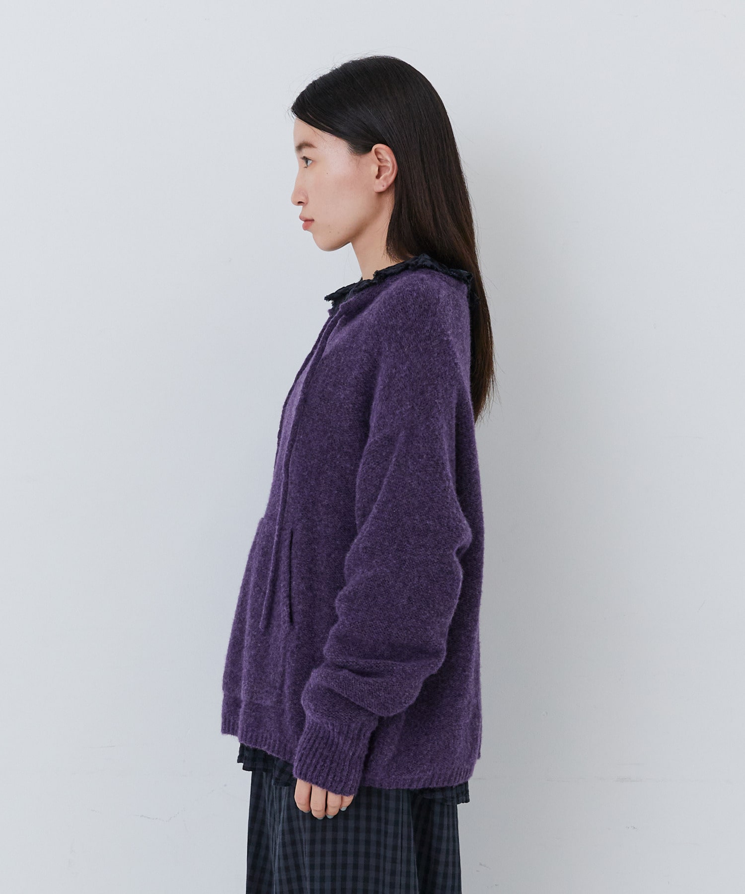 【congés payés】｜2BUY10%OFF・3BUY20%OFF｜【11月ベストセラーブランド内3位】【11月お気に入り登録ブランド内2位】ウール混プルオーバー 詳細画像 ブラウン 15