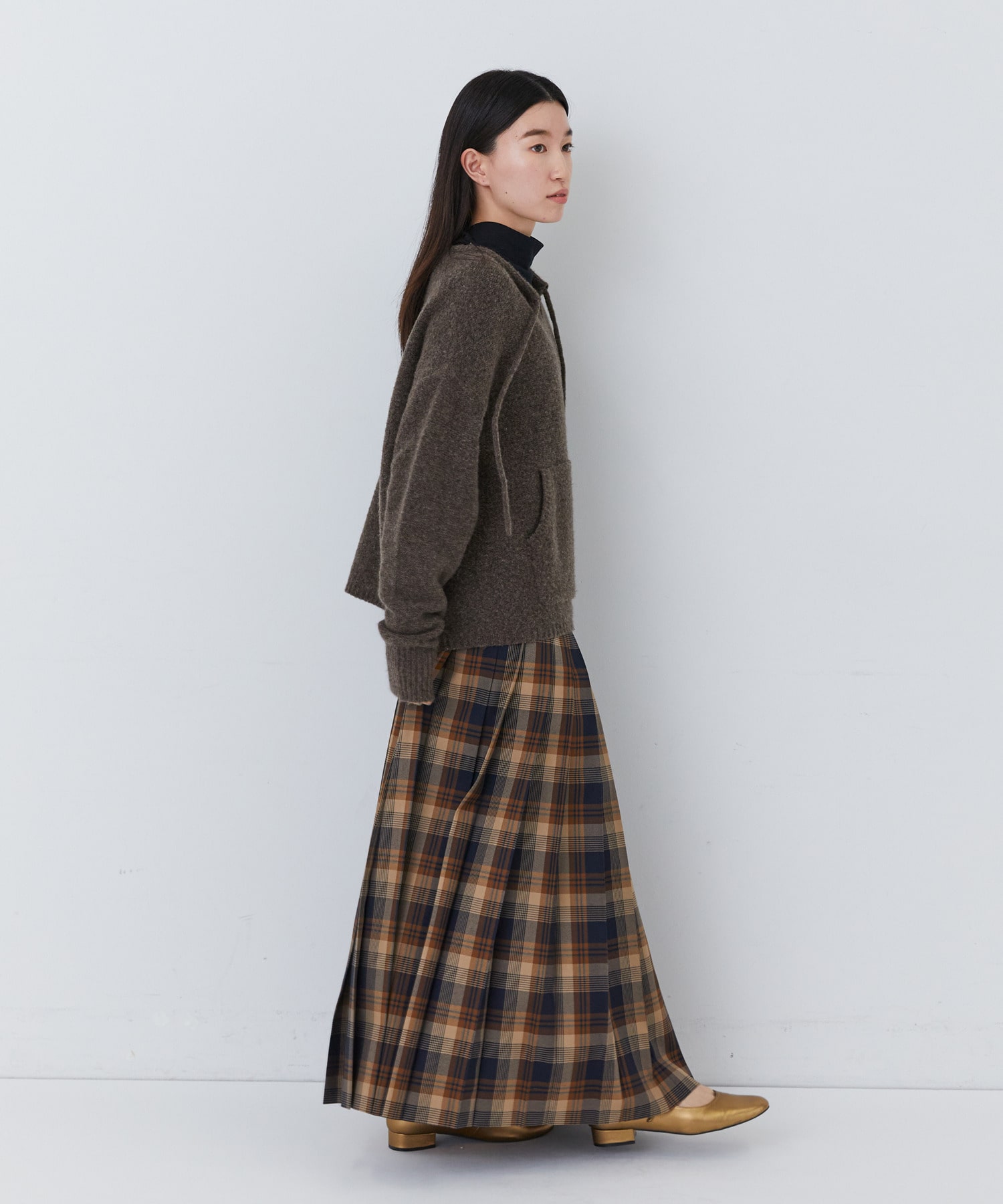 【congés payés】｜2BUY10%OFF・3BUY20%OFF｜【11月ベストセラーブランド内3位】【11月お気に入り登録ブランド内2位】ウール混プルオーバー 詳細画像 ブラウン 19