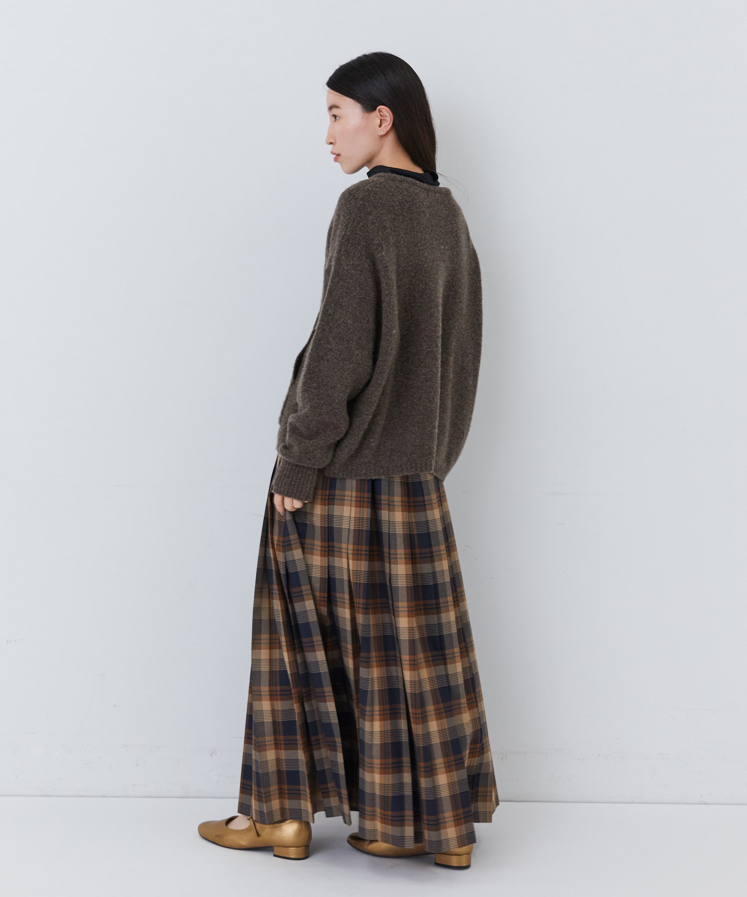 【congés payés】｜2BUY10%OFF・3BUY20%OFF｜【11月ベストセラーブランド内3位】【11月お気に入り登録ブランド内2位】ウール混プルオーバー 詳細画像 ブラウン 20