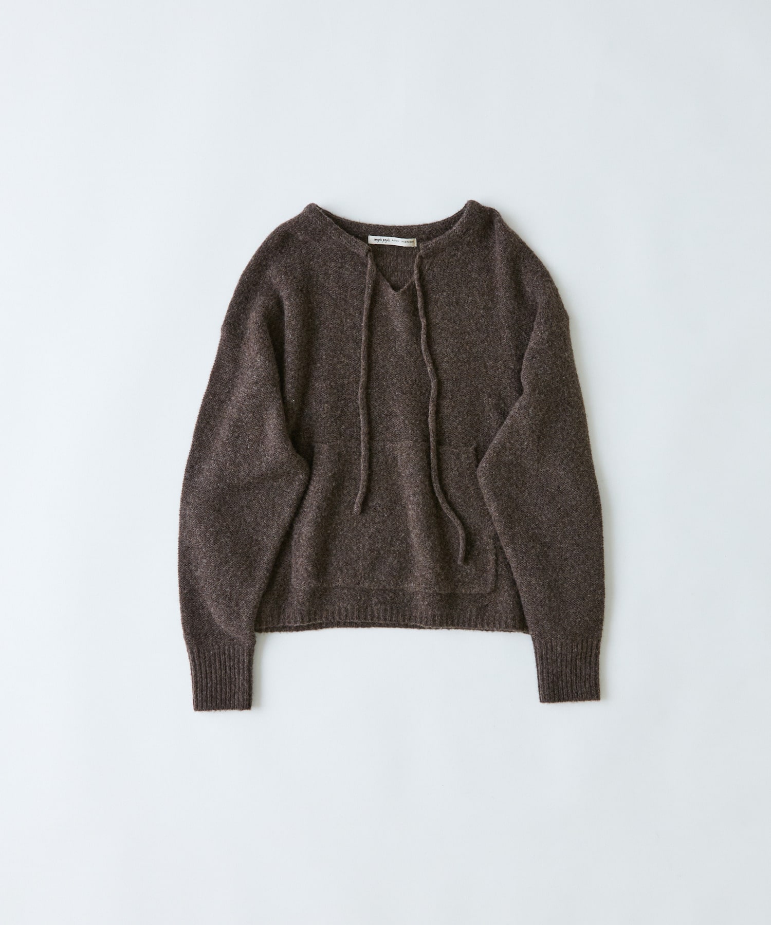 【congés payés】｜2BUY10%OFF・3BUY20%OFF｜【11月ベストセラーブランド内3位】【11月お気に入り登録ブランド内2位】ウール混プルオーバー 詳細画像 ブラウン 1