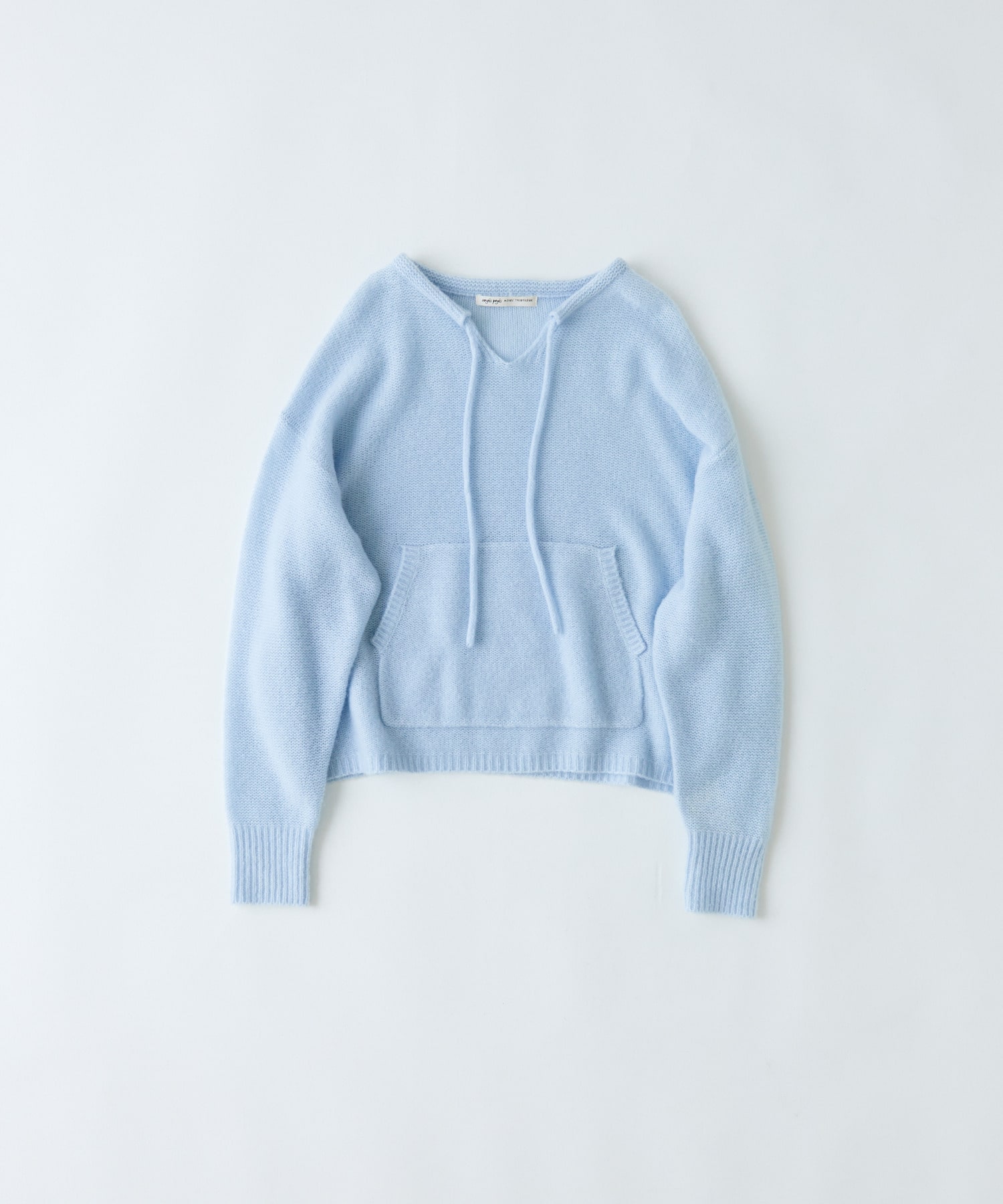 【congés payés】｜2BUY10%OFF・3BUY20%OFF｜【11月ベストセラーブランド内3位】【11月お気に入り登録ブランド内2位】ウール混プルオーバー 詳細画像 サックスブルー 1