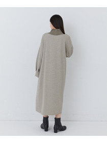 【congés payés】【11月ベストセラーブランド内1位】リブタートルワンピース 詳細画像 ベージュ 10