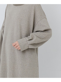 【congés payés】【11月ベストセラーブランド内1位】リブタートルワンピース 詳細画像 ベージュ 15