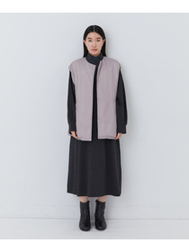 【congés payés】【11月ベストセラーブランド内1位】リブタートルワンピース 詳細画像 ベージュ 18