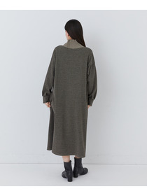 【congés payés】【11月ベストセラーブランド内1位】リブタートルワンピース 詳細画像 ベージュ 3