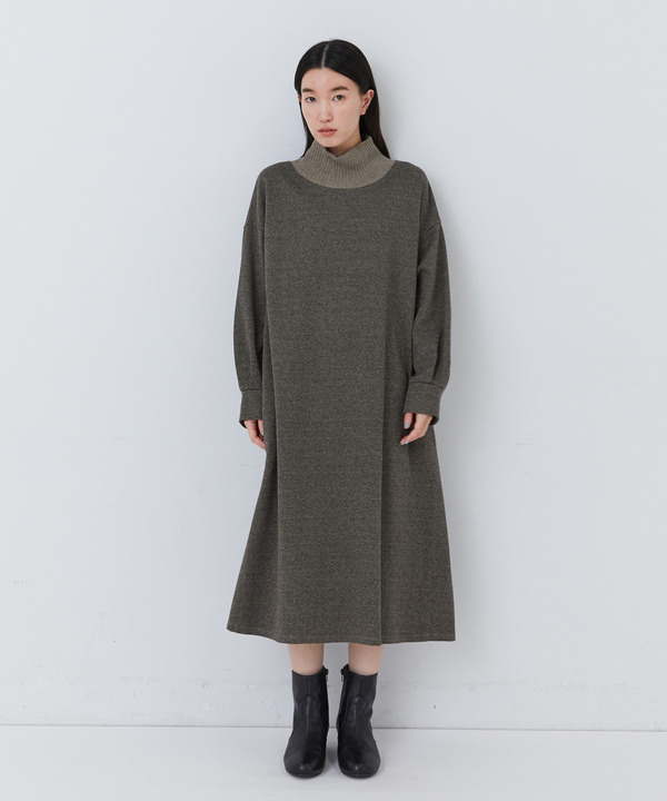 【congés payés】【11月ベストセラーブランド内1位】リブタートルワンピース