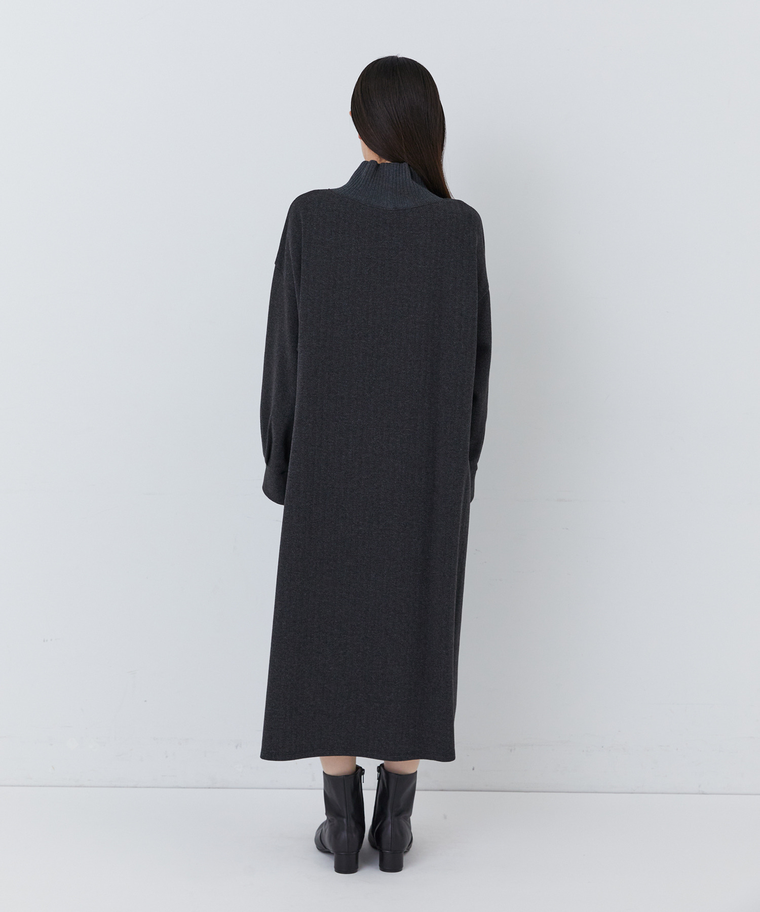 【congés payés】【11月ベストセラーブランド内1位】リブタートルワンピース 詳細画像 ベージュ 24