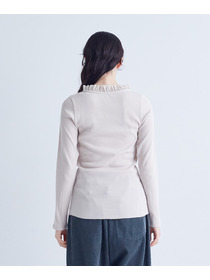 【congés payés】｜2BUY10%OFF・3BUY20%OFF｜◆チュールフリルインナー 詳細画像 ブラック 13