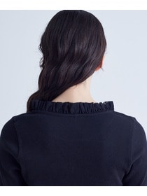 【congés payés】｜2BUY10%OFF・3BUY20%OFF｜◆チュールフリルインナー 詳細画像 ブラック 28