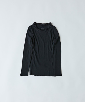 【congés payés】｜2BUY10%OFF・3BUY20%OFF｜◆チュールフリルインナー 詳細画像 ブラック 1