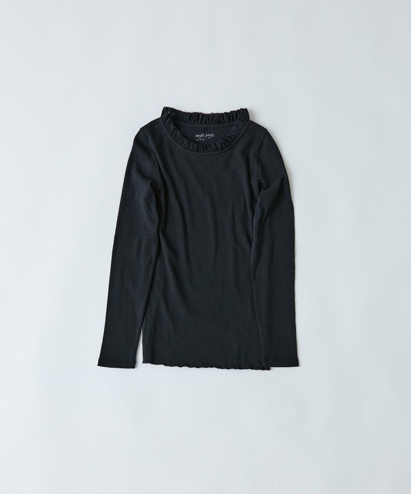 ｜2BUY10%OFF・3BUY20%OFF｜◆チュールフリルインナー 詳細画像 ブラック 1