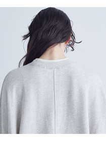 【congés payés】｜2BUY10%OFF・3BUY20%OFF｜配色リブトレーナー 詳細画像 チャコールグレー 9