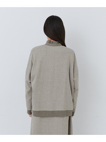 【congés payés】ポンチカーディガン 詳細画像 ダークブラウン 17